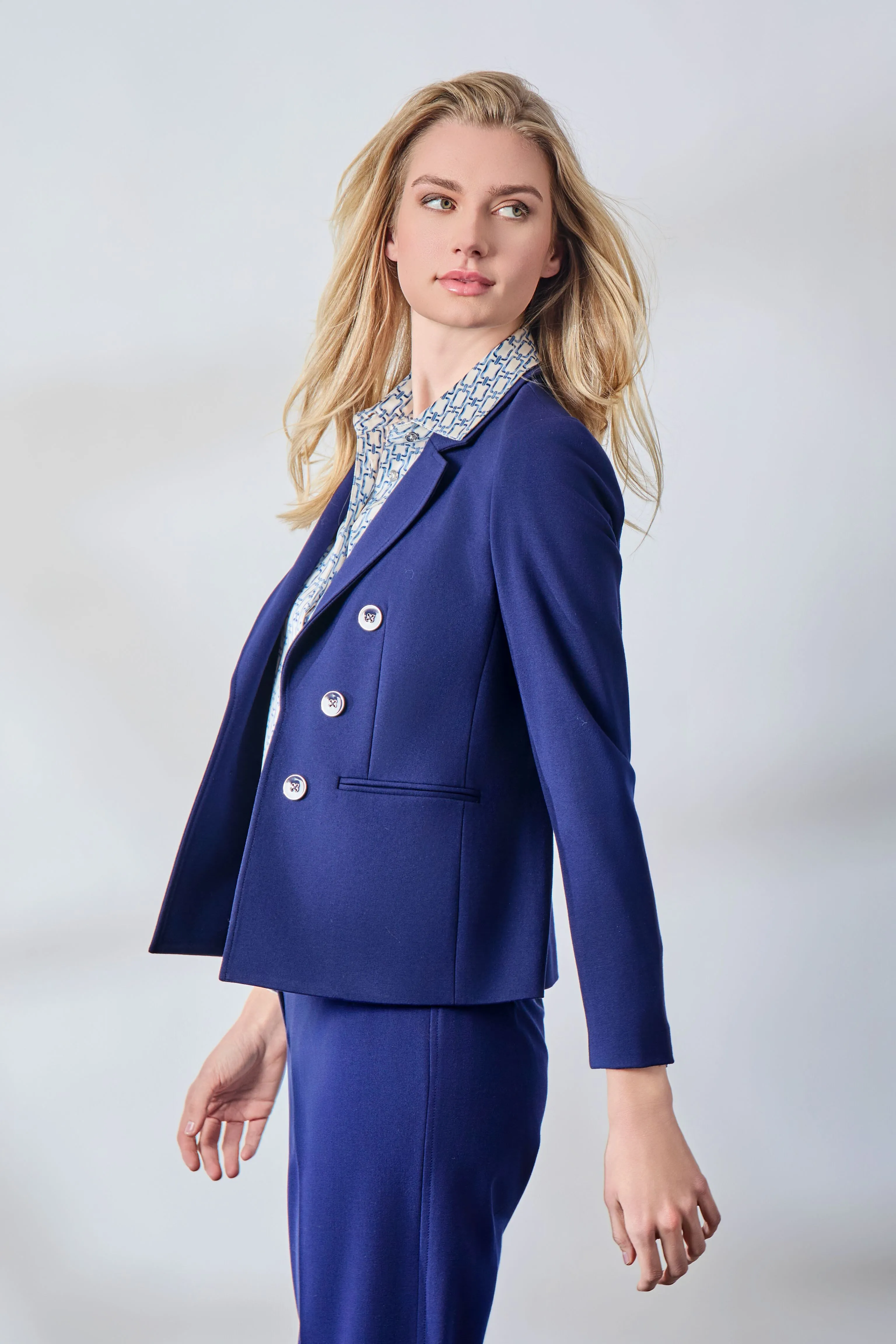 Faux Double Breasted Jacket sold by Jones New York product image thumbnail 3