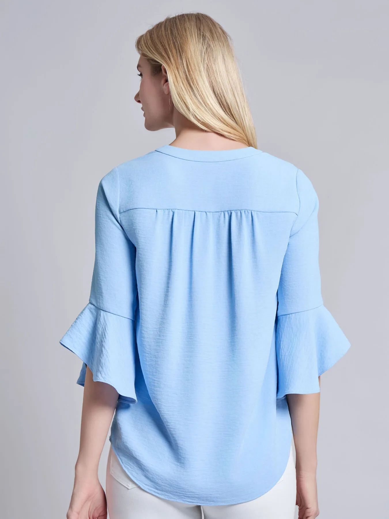 Flutter Sleeve Blouse sold by Jones New York product image thumbnail 3