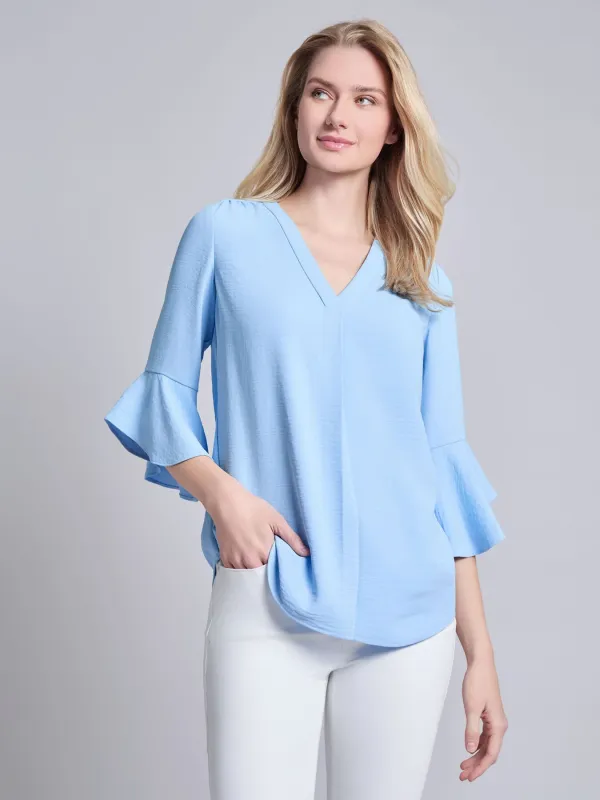Flutter Sleeve Blouse sold by Jones New York