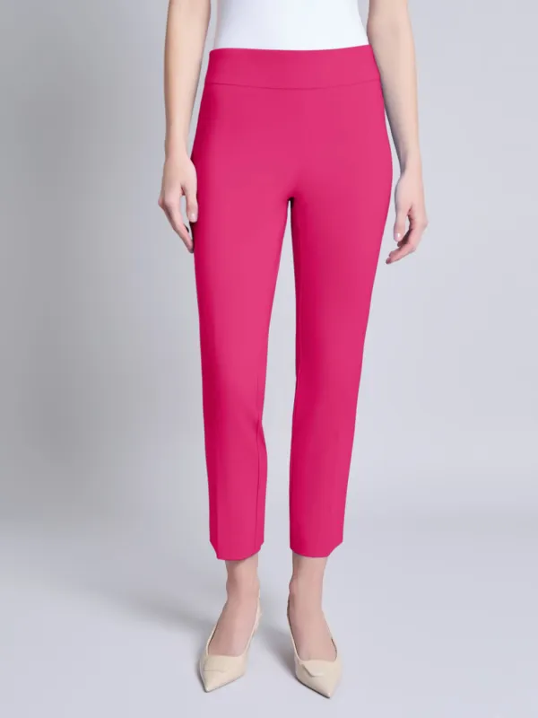 Solid Stretch Pull-On Straight Leg Pant sold by Jones New York