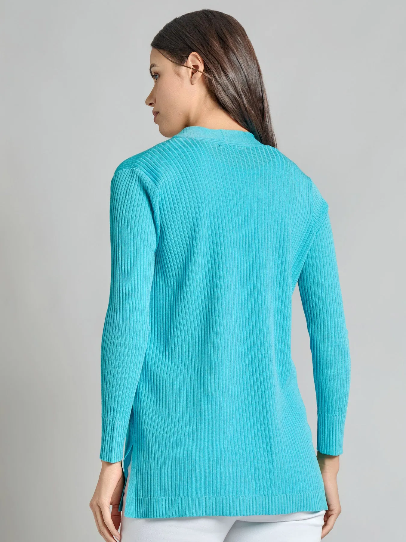Open Front Sutton Cardigan sold by Jones New York product image thumbnail 3