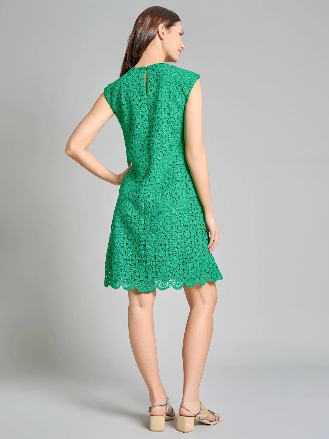 Cap Sleeve Lace Sheath Dress sold by Jones New York product image thumbnail 3