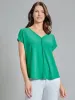 Drop Shoulder V-Neck Tee sold by Jones New York