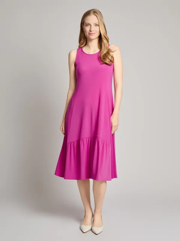 Petite High Low Flounce Dress, Knit Jersey sold by Jones New York