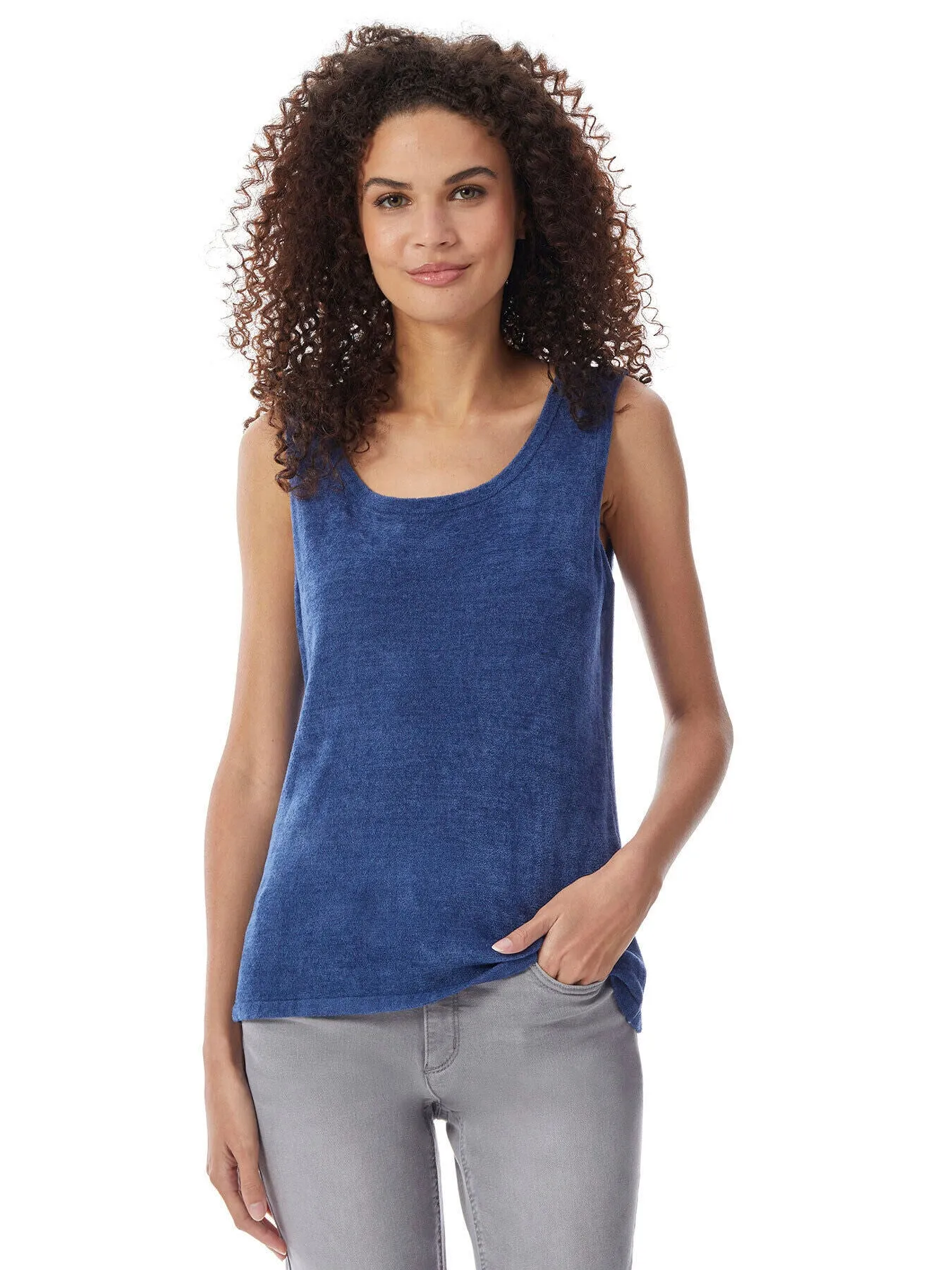Chenille Knit Sweater Tank sold by Jones New York