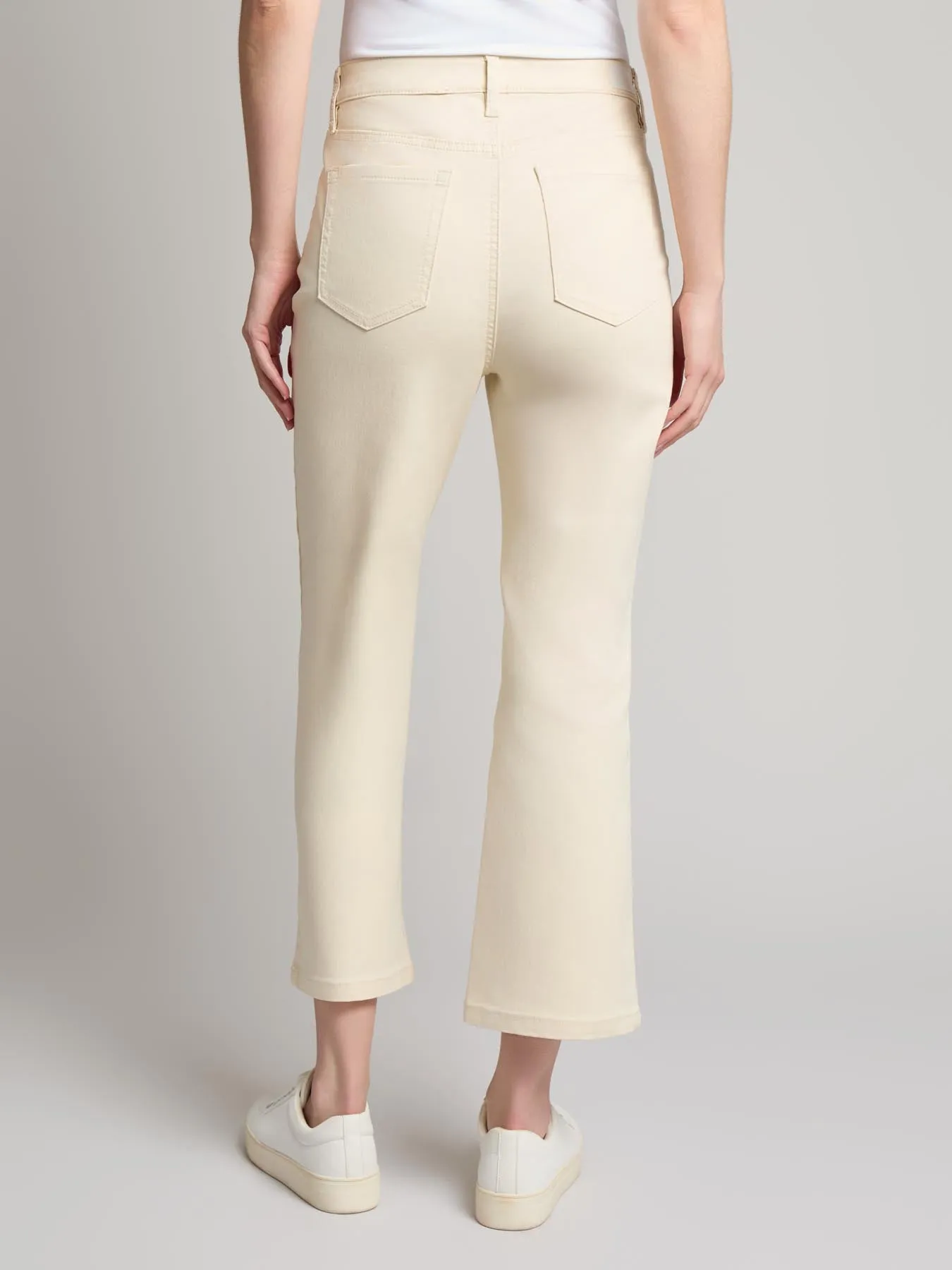 Petite Lexington Cropped Kick Flare Jeans sold by Jones New York product image thumbnail 3