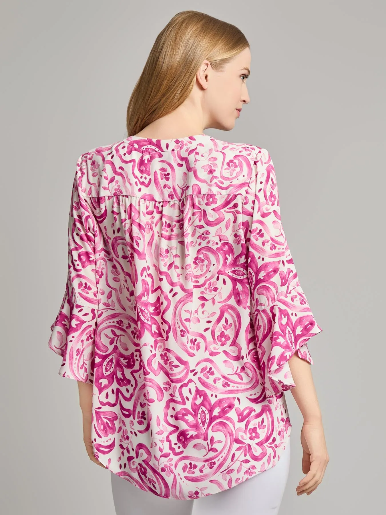 Flutter Sleeve Blouse sold by Jones New York product image thumbnail 3