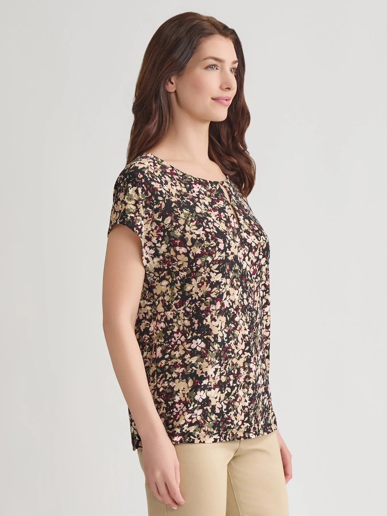 Extended Shoulder Pullover Top sold by Jones New York product image thumbnail 2