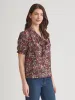 Plus Puff Sleeve Tie Neck Shirt sold by Jones New York