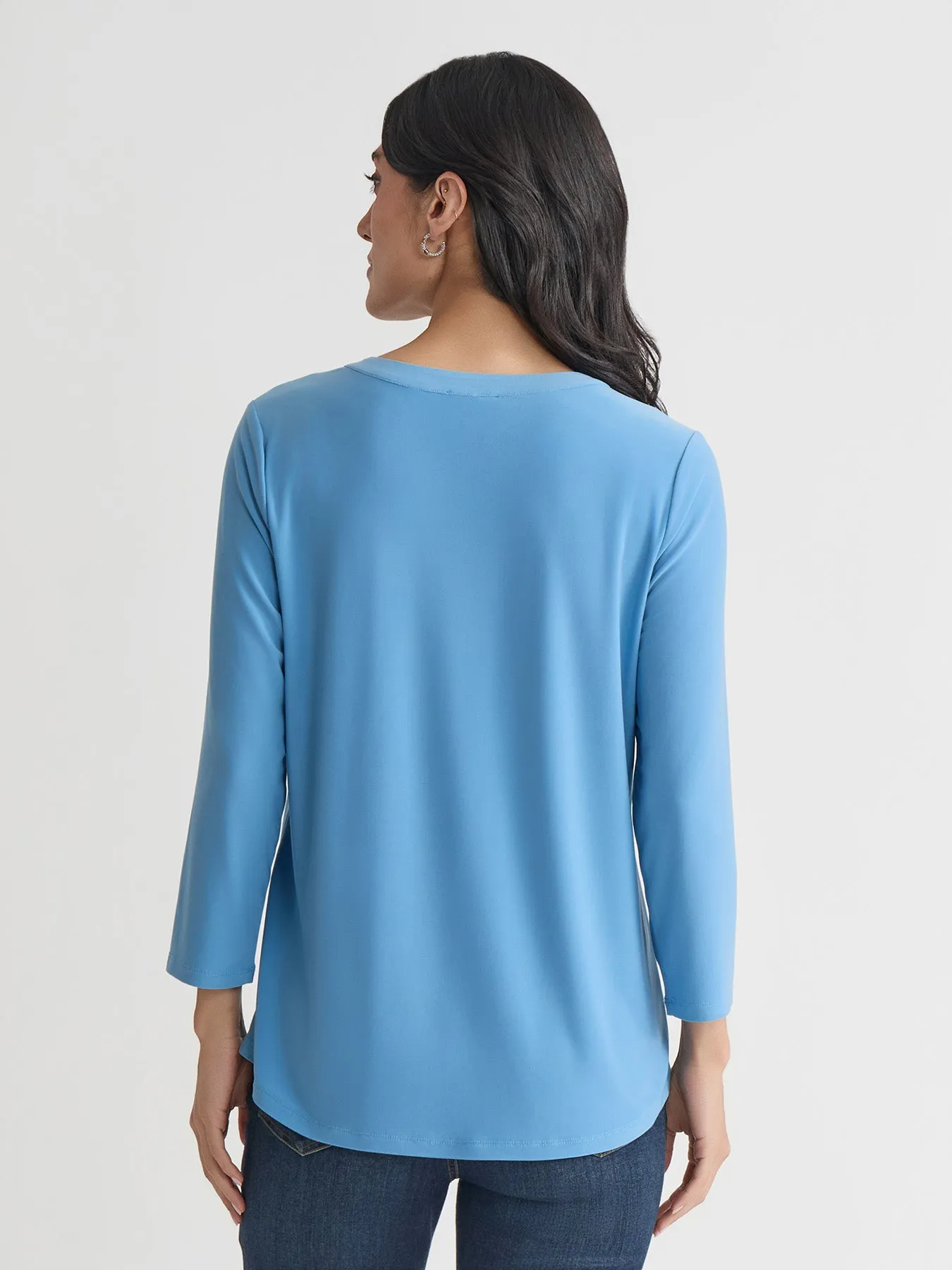 Quarter Sleeve Top, Solid Everyday Knit sold by Jones New York product image thumbnail 4