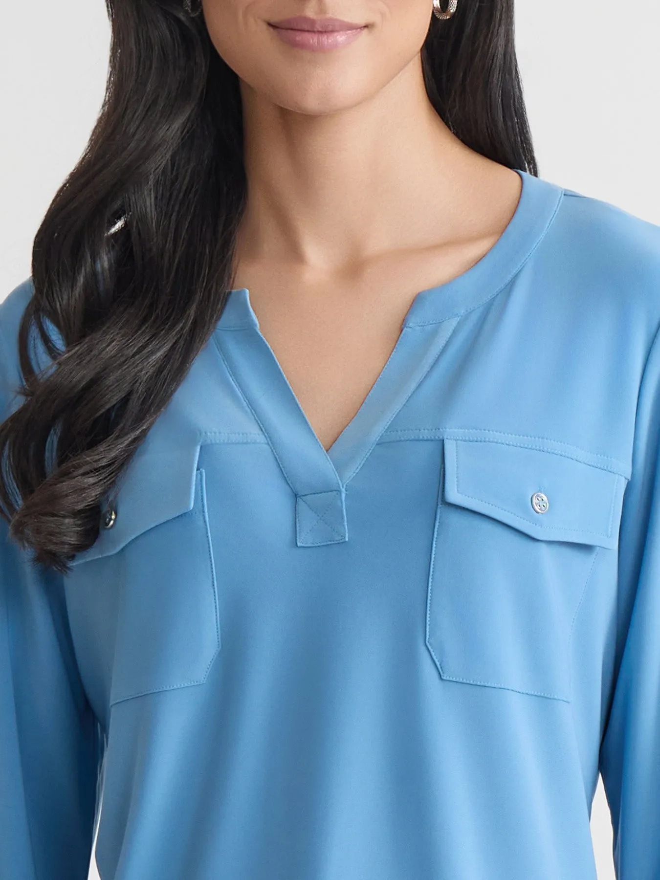 Quarter Sleeve Top, Solid Everyday Knit sold by Jones New York product image thumbnail 3