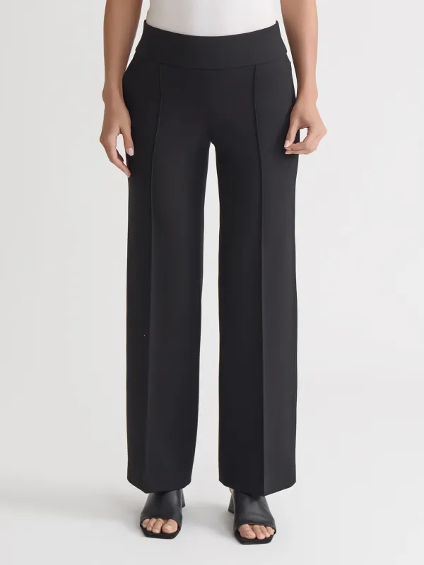 Petite Pull On Pintuck Wide Leg, Modern Compression sold by Jones New York