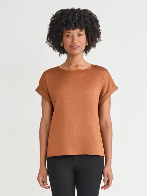 Side Button Blouse, Jasper Crepe sold by Jones New York