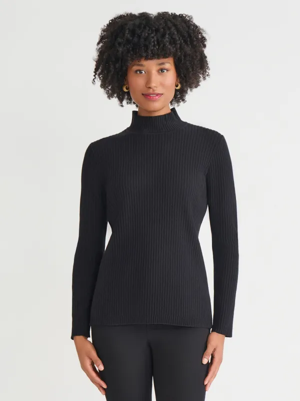 Sutton Mock Neck Sweater sold by Jones New York
