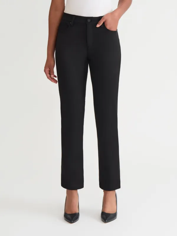 Lexington Straight Leg Pants, Scuba Suede sold by Jones New York