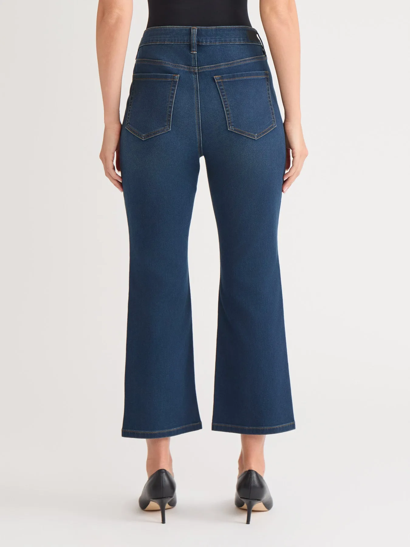 Lexington Cropped Kick Flare Jeans sold by Jones New York product image thumbnail 3