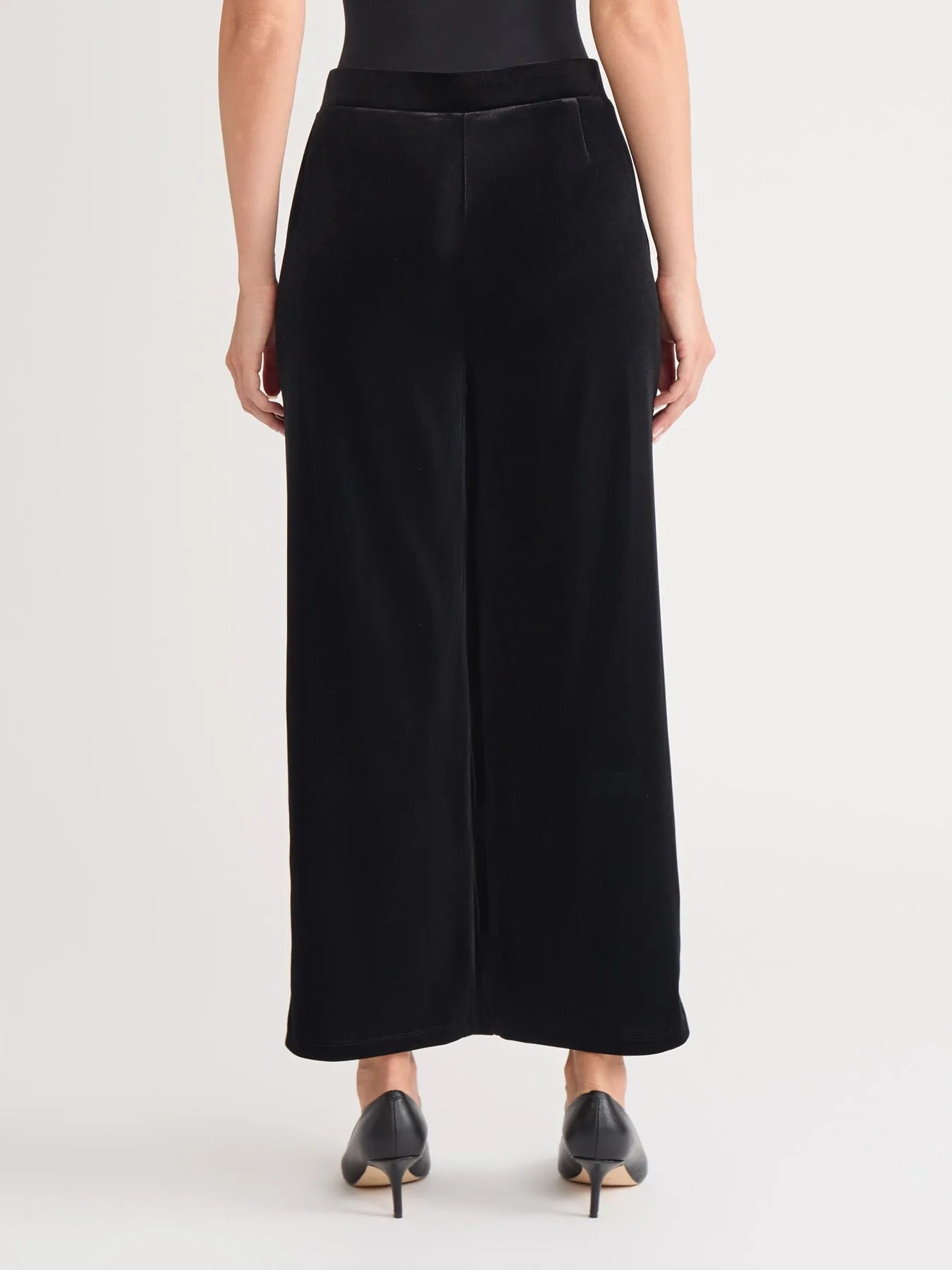 Pull-On Embroidered Velour Pant sold by Jones New York product image thumbnail 3