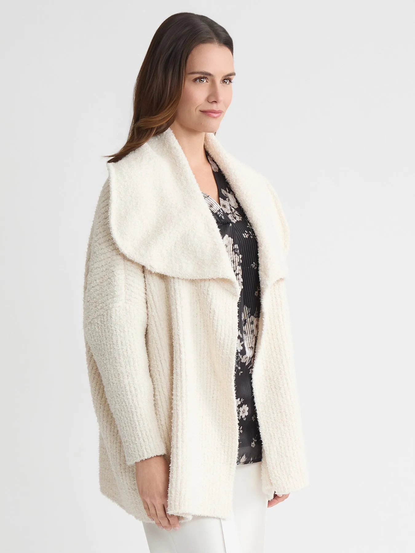 Wide Collared Cardigan sold by Jones New York product image thumbnail 2