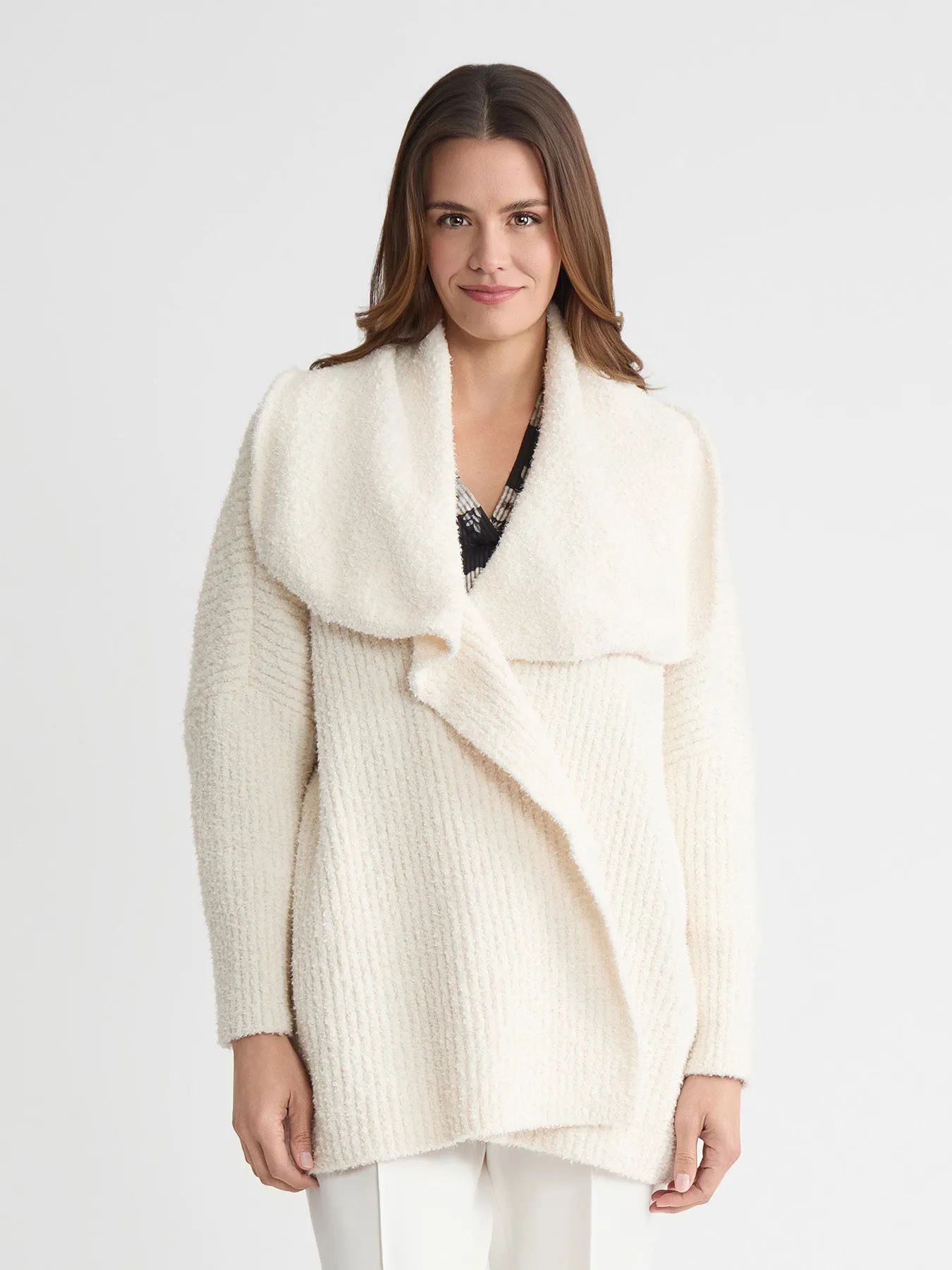 Wide Collared Cardigan sold by Jones New York