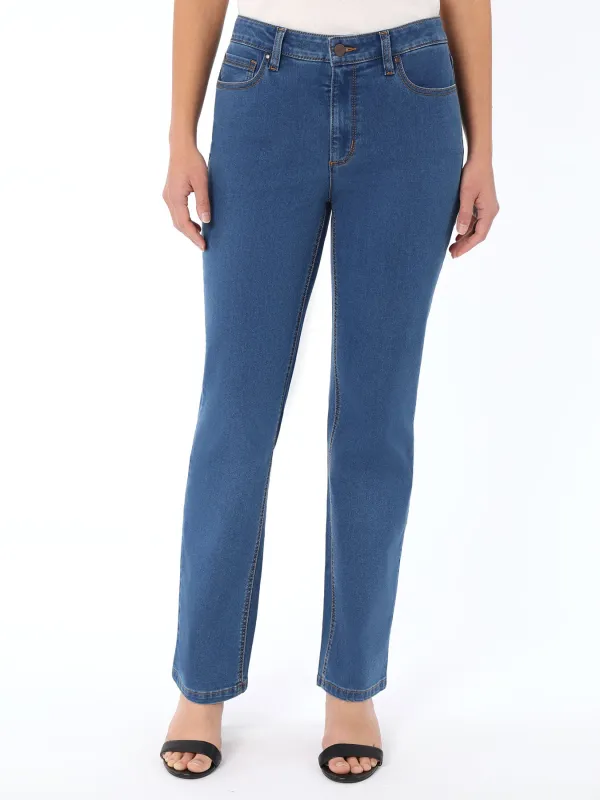 Lexington Straight Leg Jeans, Skywash sold by Jones New York