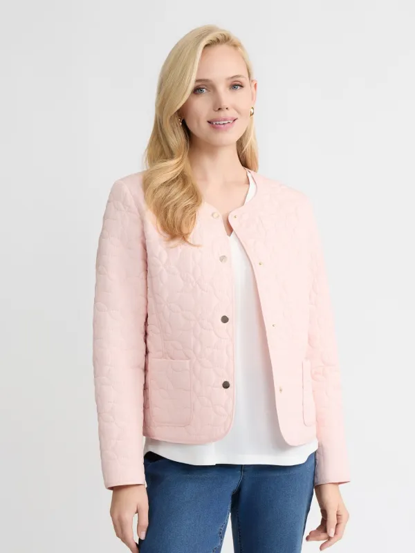 Quilted Flower Jacket sold by Jones New York