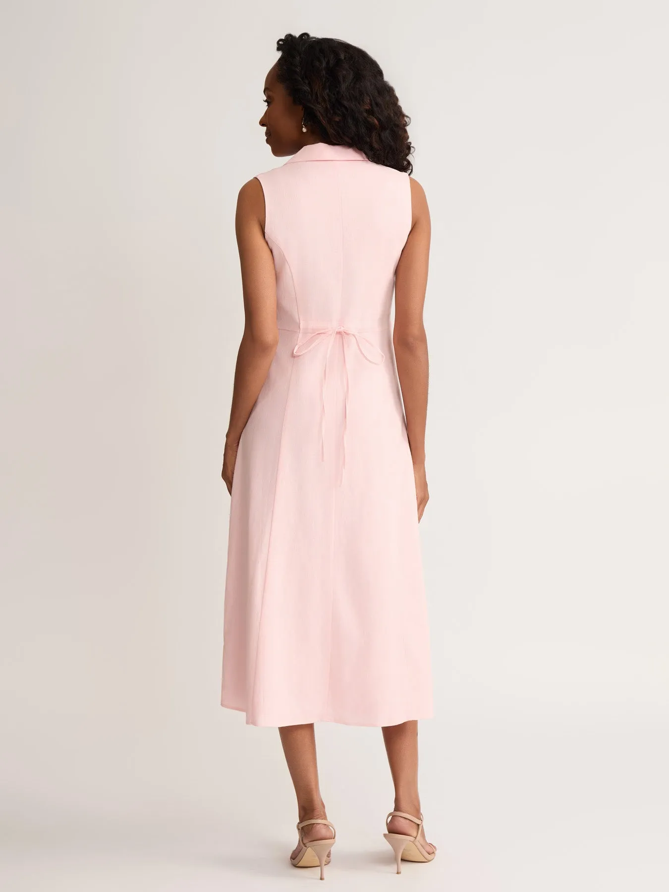 Zaide Maxi Dress, Linen Viscose sold by Jones New York product image thumbnail 4