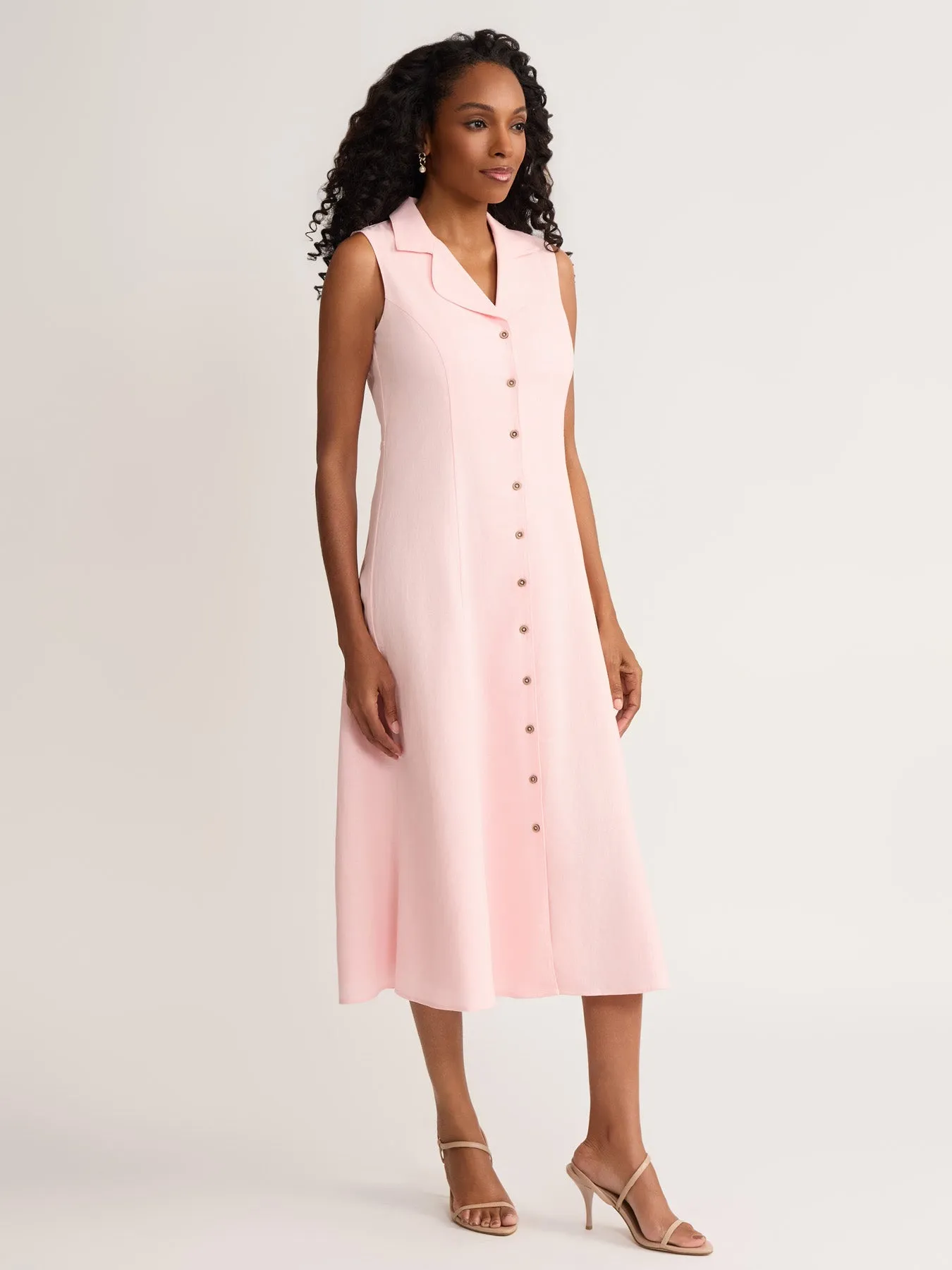 Zaide Maxi Dress, Linen Viscose sold by Jones New York product image thumbnail 2