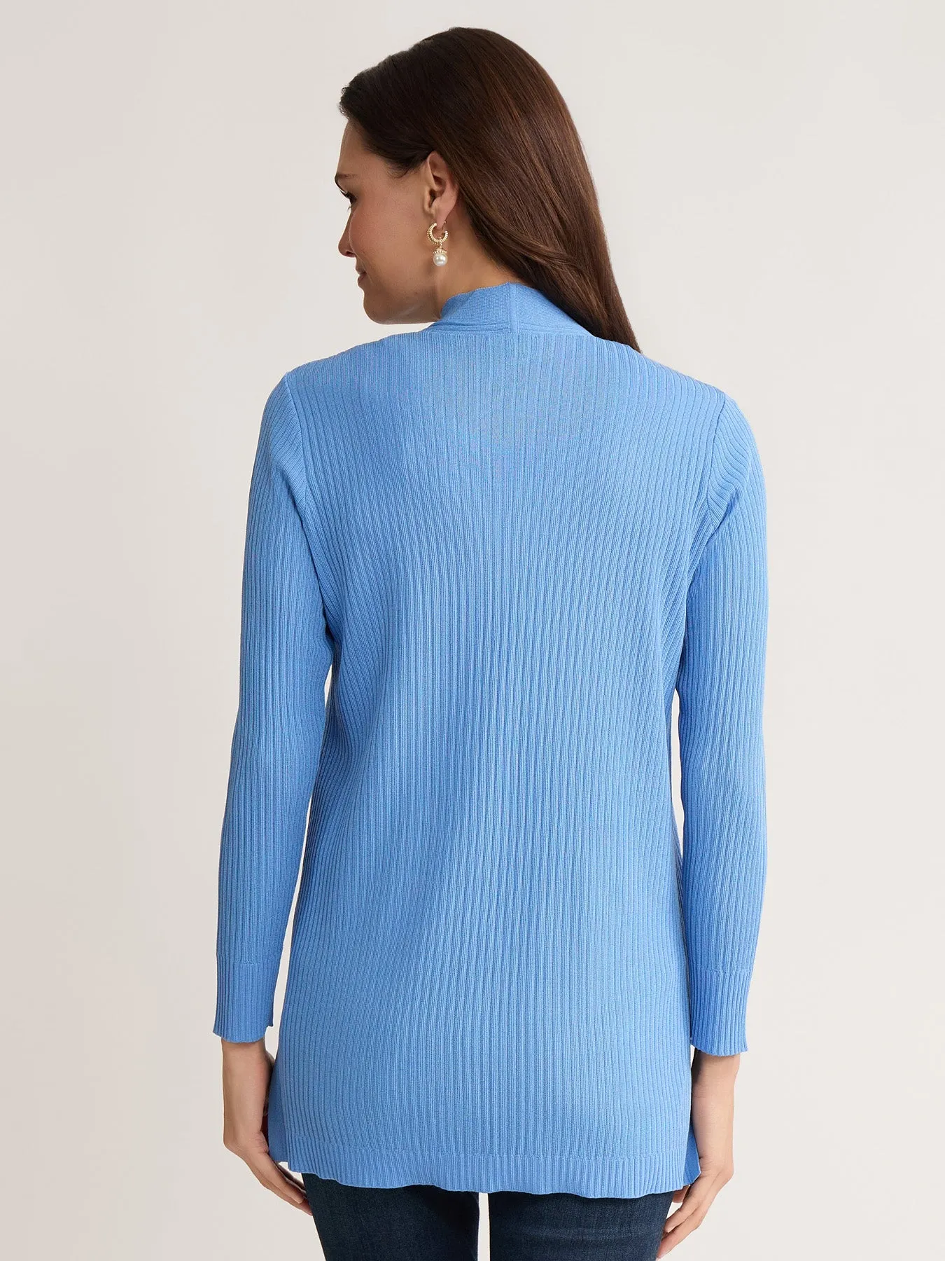 Sutton Cardigan, Ribbed Knit sold by Jones New York product image thumbnail 4