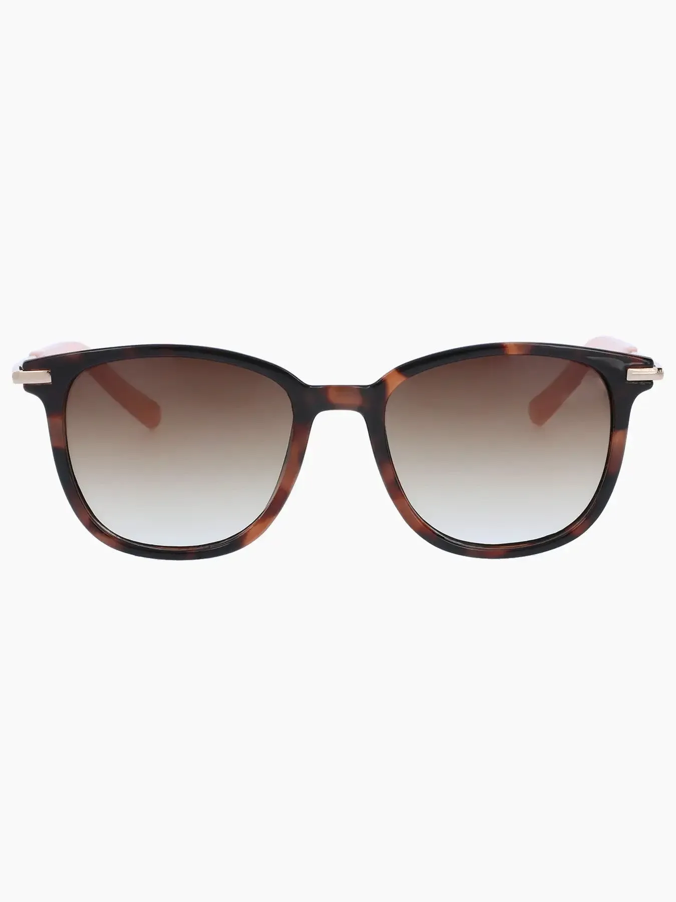 Classic Rounded Square Sunglasses, Blush Tortoise Shell sold by Jones New York