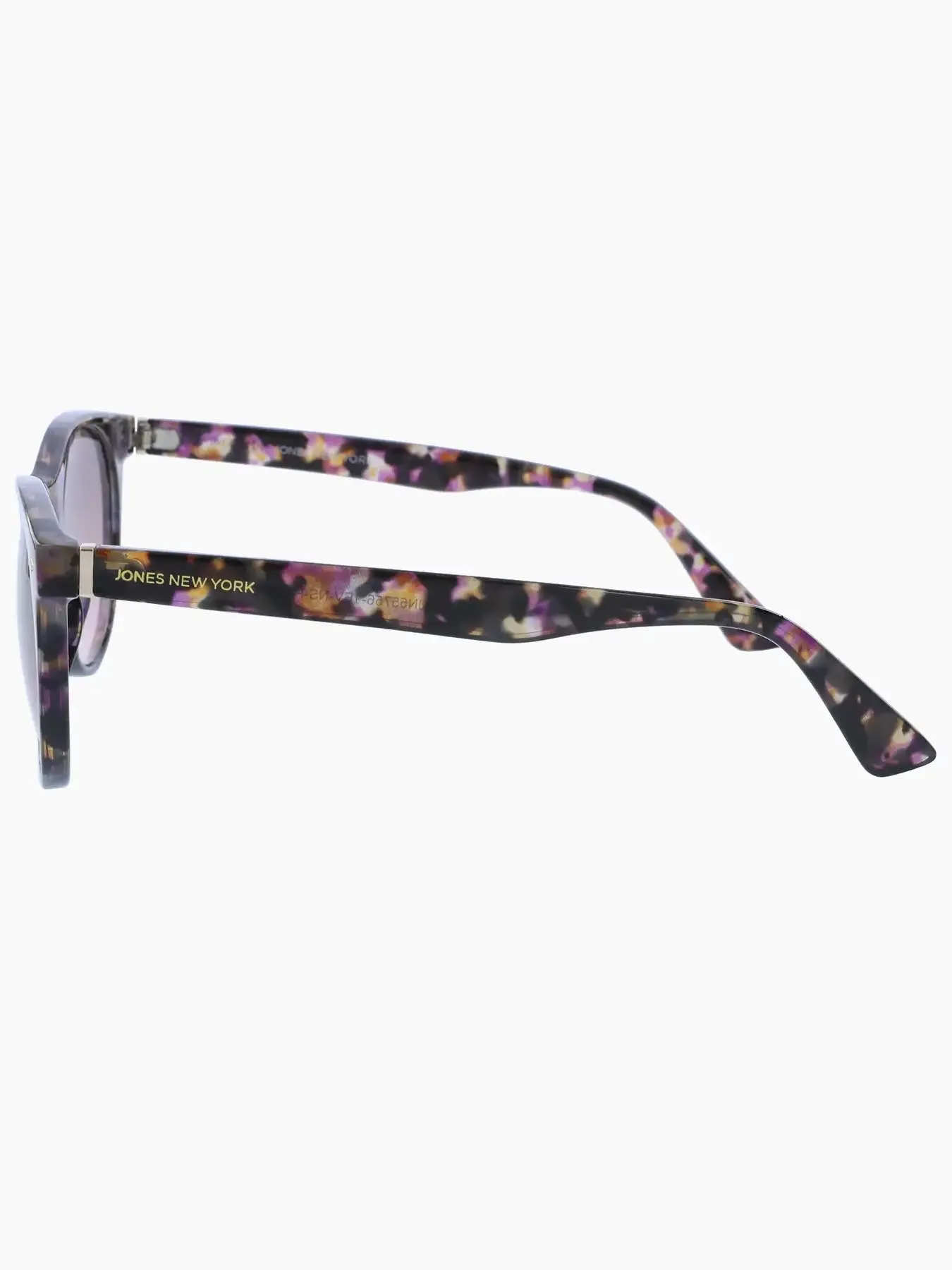 Round Lens Sunglasses, Purple Tortoise Shell sold by Jones New York product image thumbnail 2