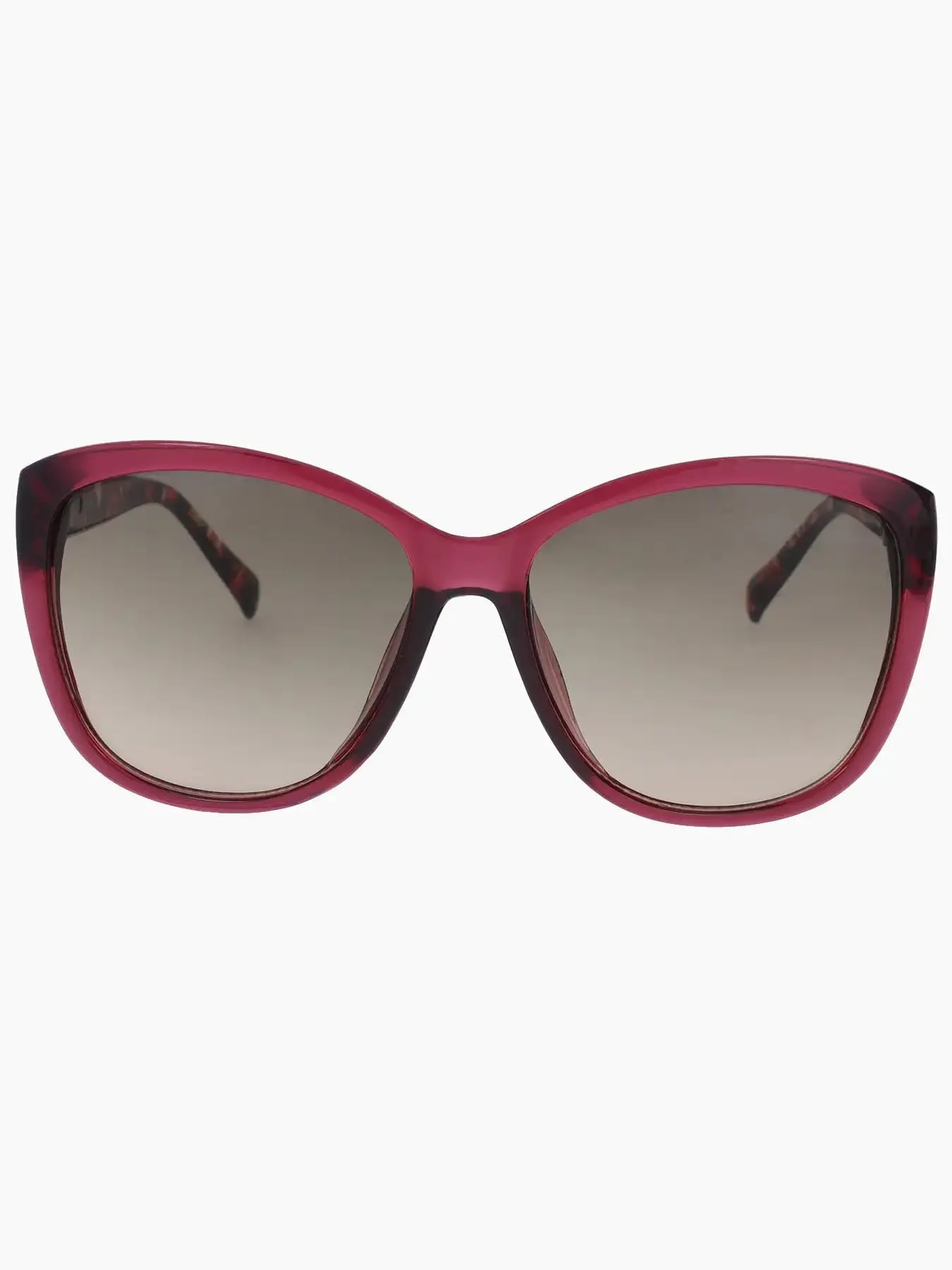 Square Sunglasses , Crystal Raspberry Tortoise Shell sold by Jones New York