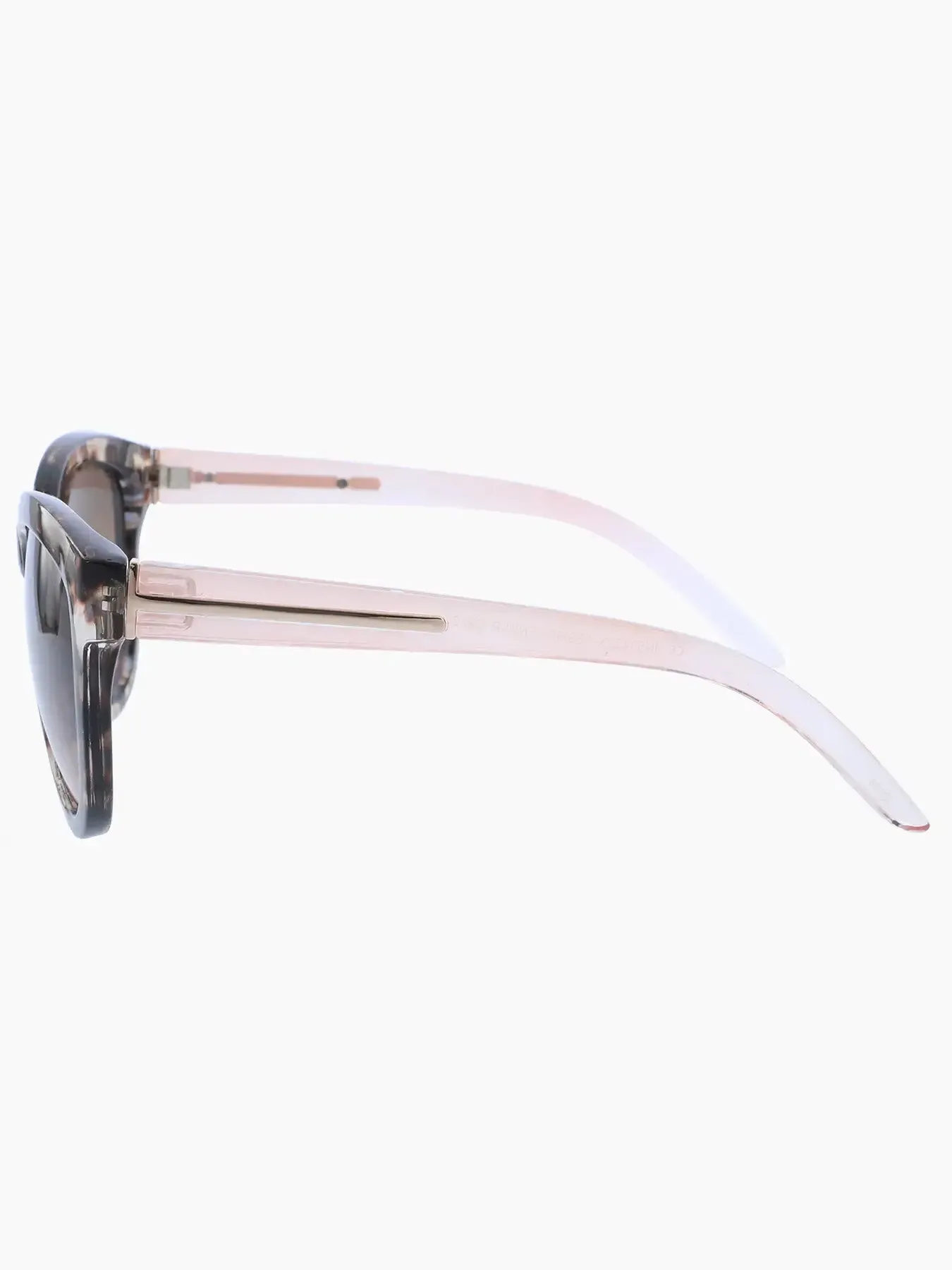 Round Cateye Sunglasses , Pink Tortoise Shell sold by Jones New York product image thumbnail 2