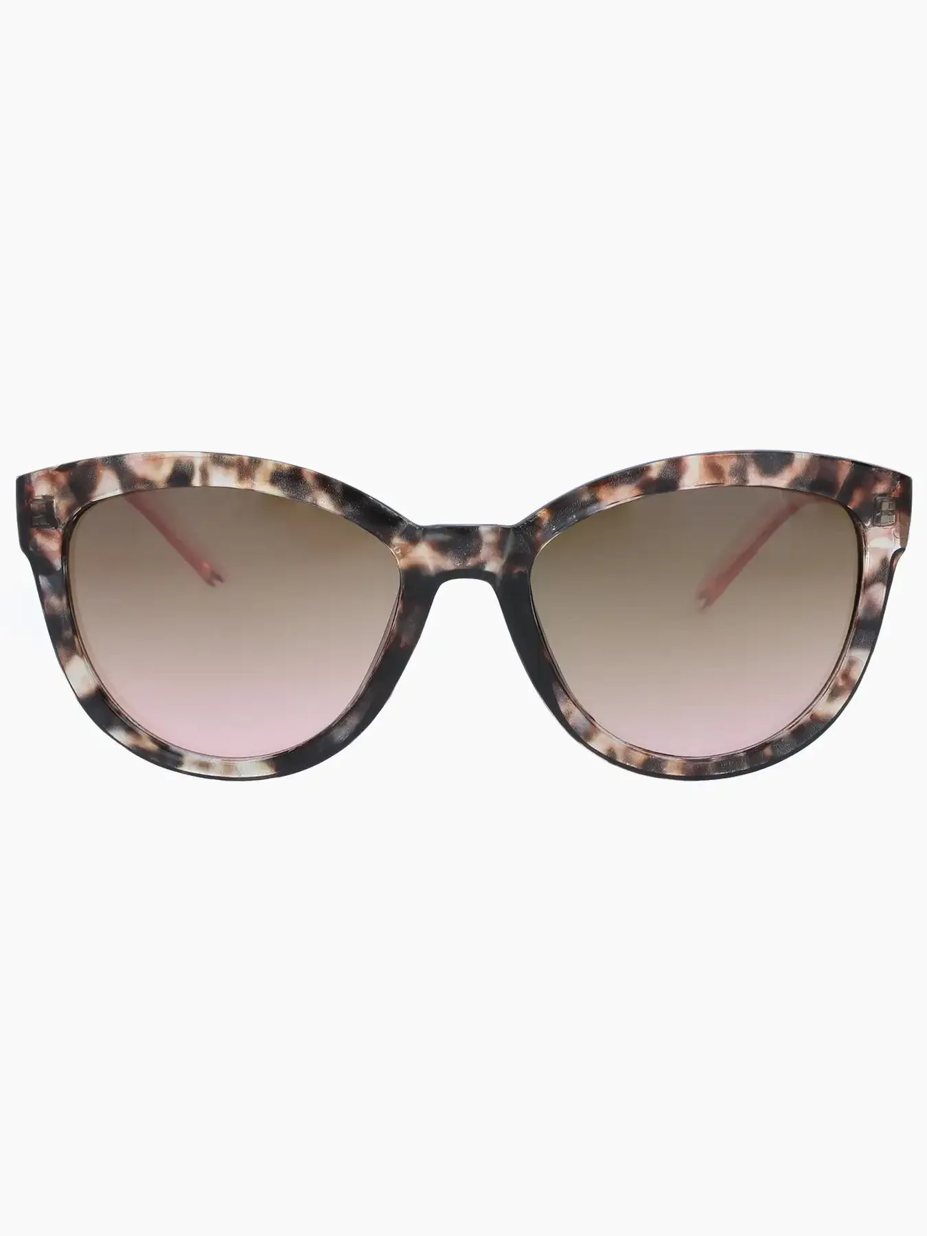 Round Cateye Sunglasses , Pink Tortoise Shell sold by Jones New York