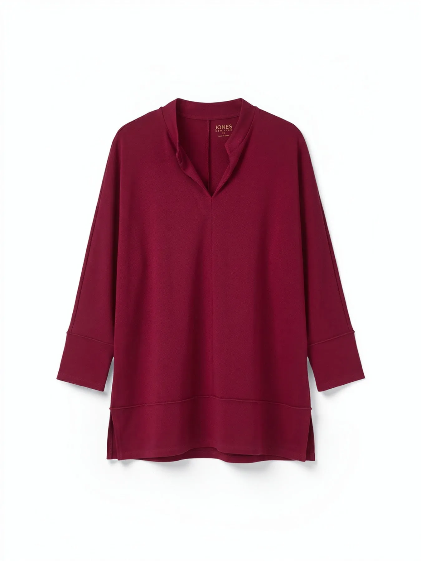Plus 3/4 Sleeve Tunic, Serenity Knit sold by Jones New York product image thumbnail 5