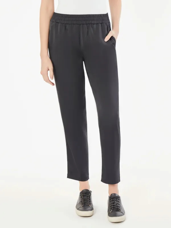 Pull-On Satin Jogger Pants made by Jones New York