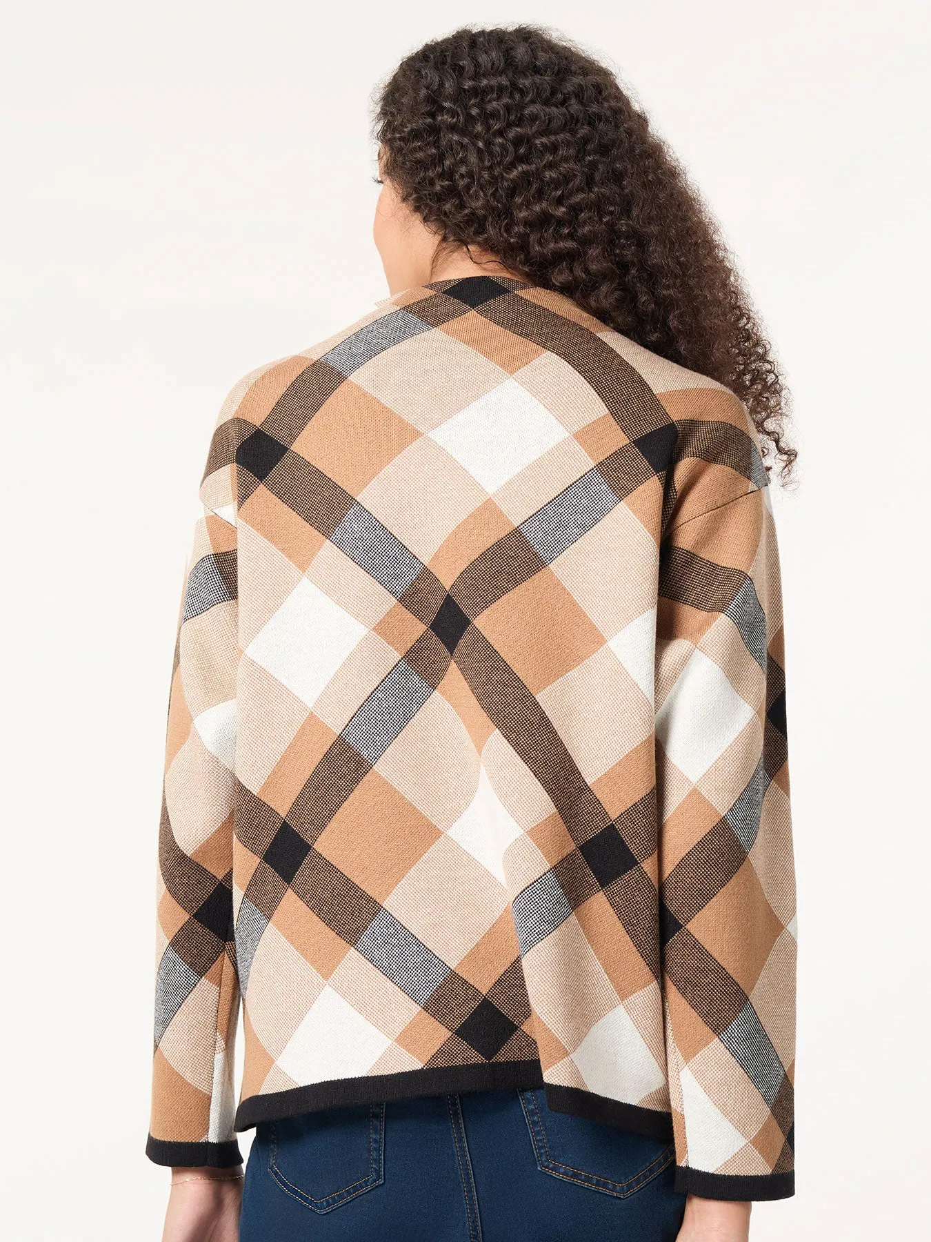 Mock Neck Jacquard Sweater sold by Jones New York product image thumbnail 3