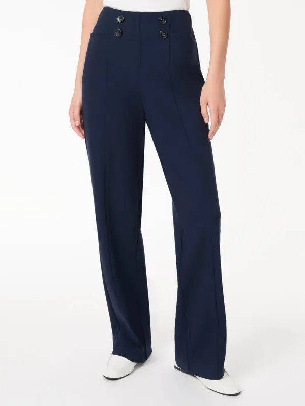Pull-On High-Rise Wide Leg Pant sold by Jones New York