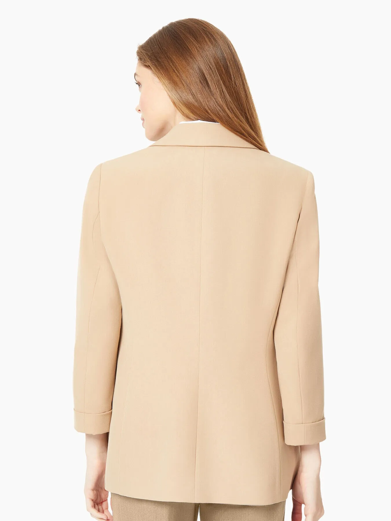 Notch Collar Rolled Cuff Bi-Stretch Blazer sold by Jones New York product image thumbnail 3