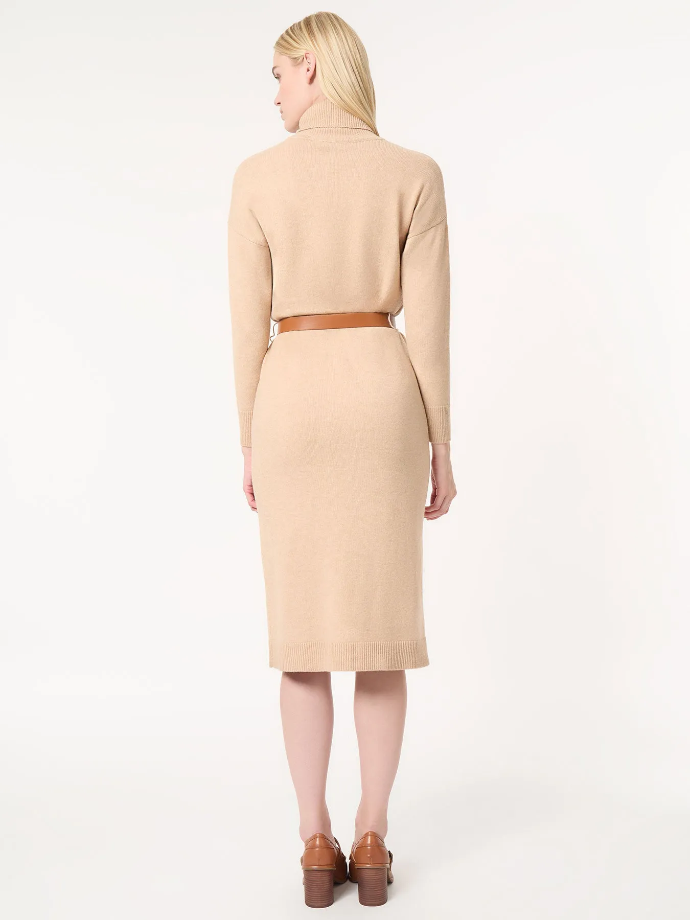 Belted Turtleneck Sweater Dress sold by Jones New York product image thumbnail 3