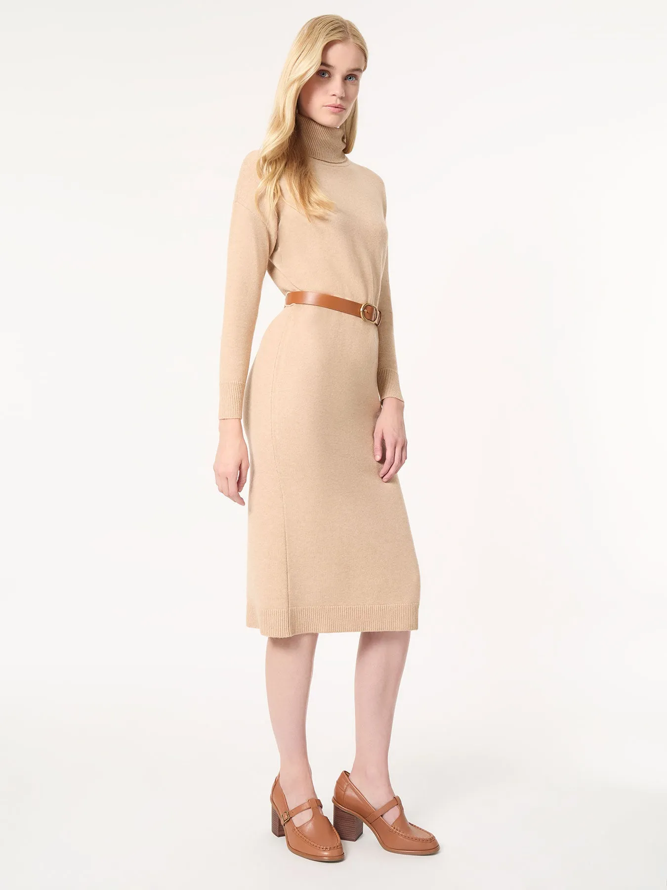 Belted Turtleneck Sweater Dress sold by Jones New York product image thumbnail 2