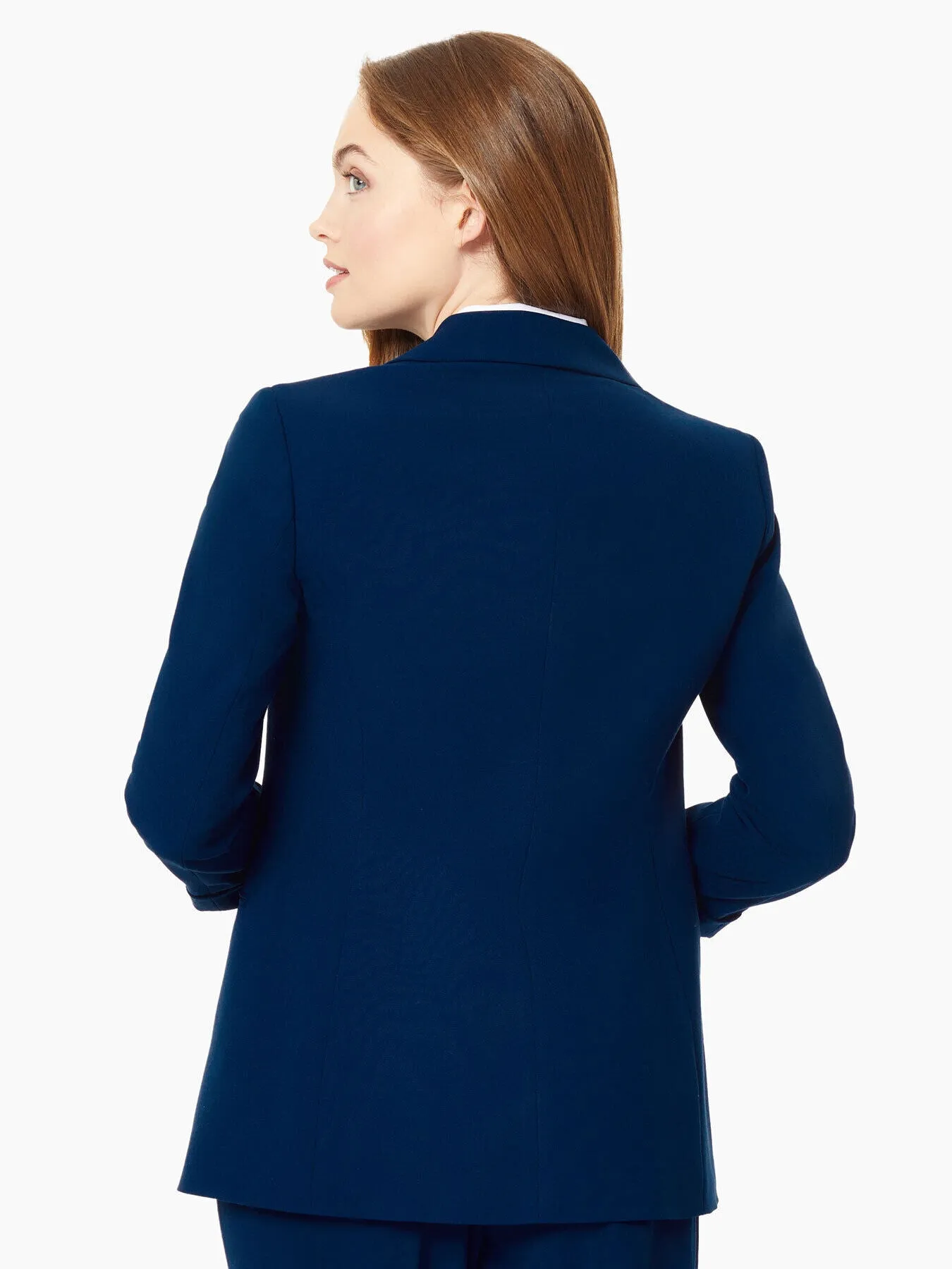 Notch Collar Rolled Cuff Bi-Stretch Blazer sold by Jones New York product image thumbnail 3