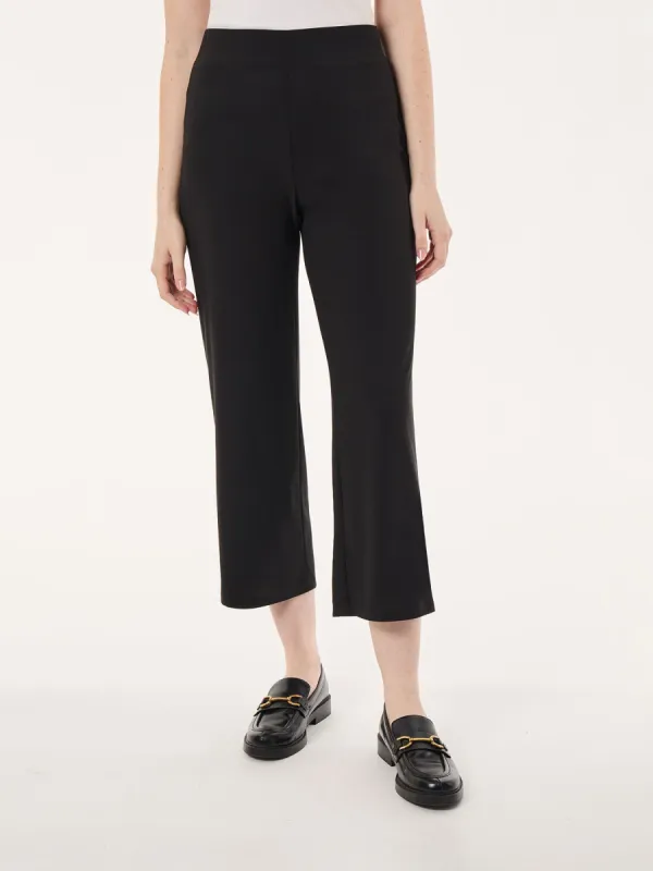 Pull-On Cropped Wide Leg Pant, Moss Crepe sold by Jones New York