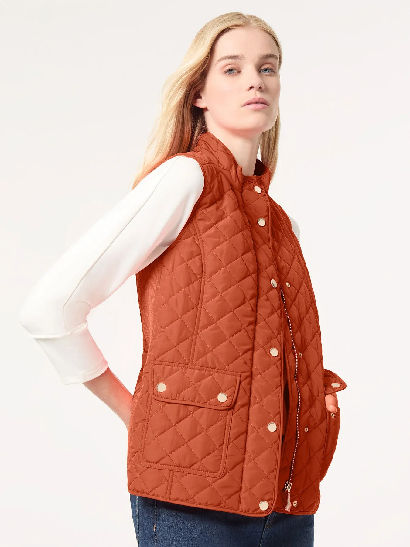 Quilted Puffer Vest sold by Jones New York product image thumbnail 2