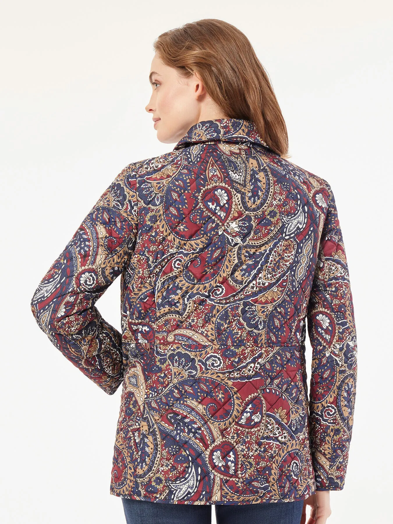 Snap-Front Quilted Patch Pocket Coat sold by Jones New York product image thumbnail 3