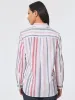 Striped Cotton Oversized Button-Down Shirt sold by Jones New York