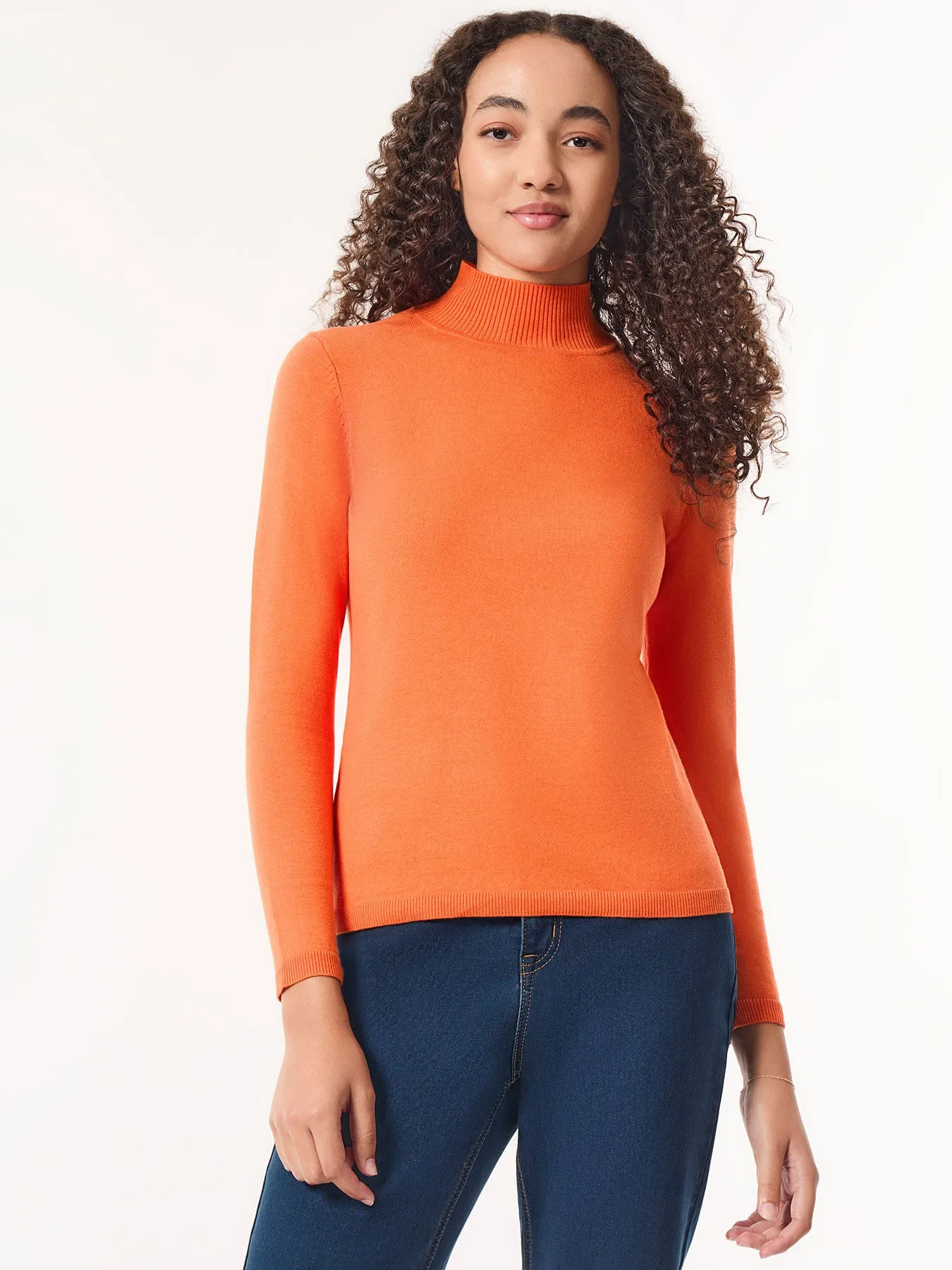 Long Sleeve Mock Neck Sweater sold by Jones New York