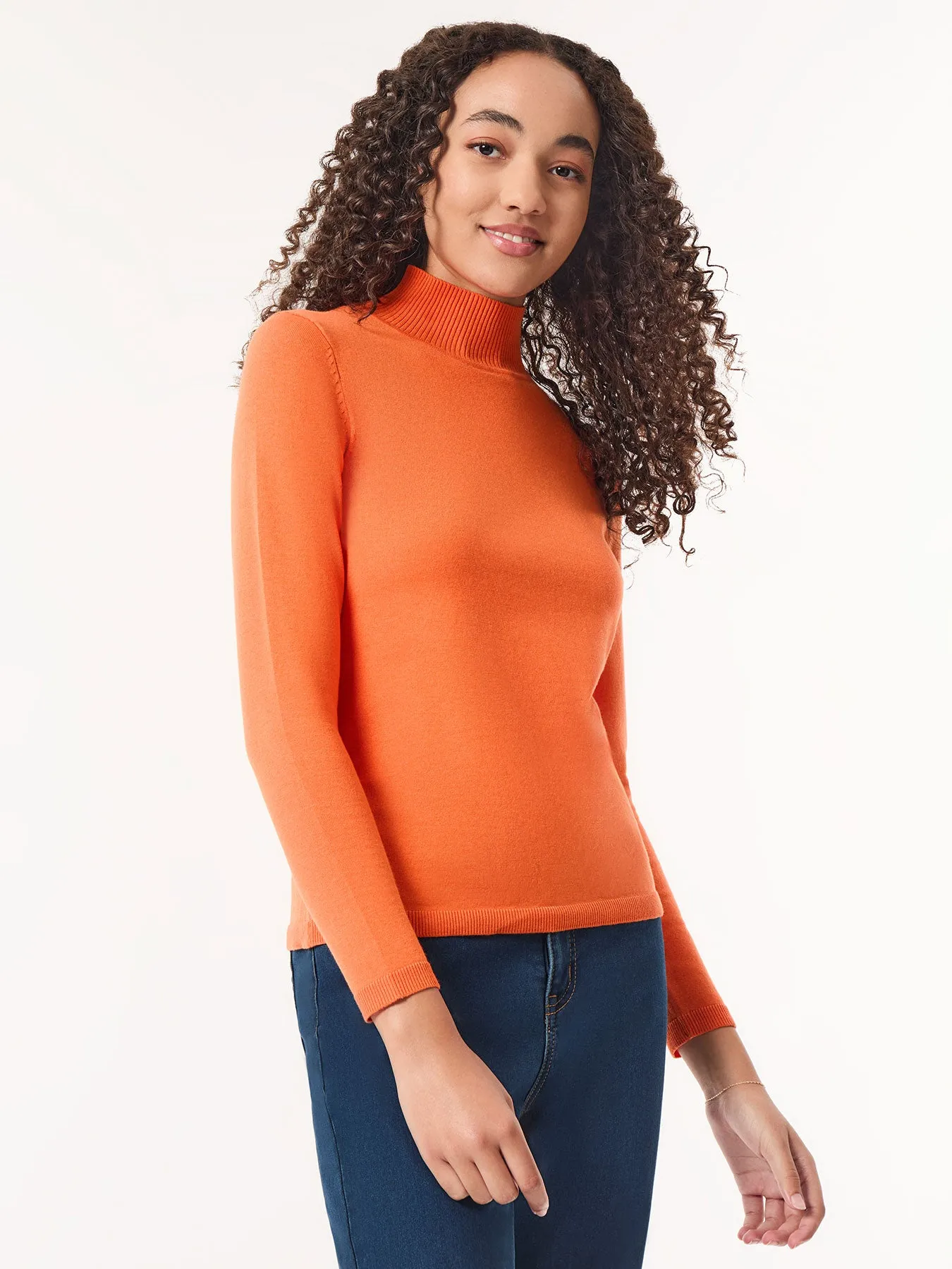 Long Sleeve Mock Neck Sweater sold by Jones New York product image thumbnail 2