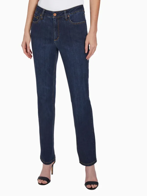Lexington Straight Leg Jeans, Indigo Westpoint Wash sold by Jones New York