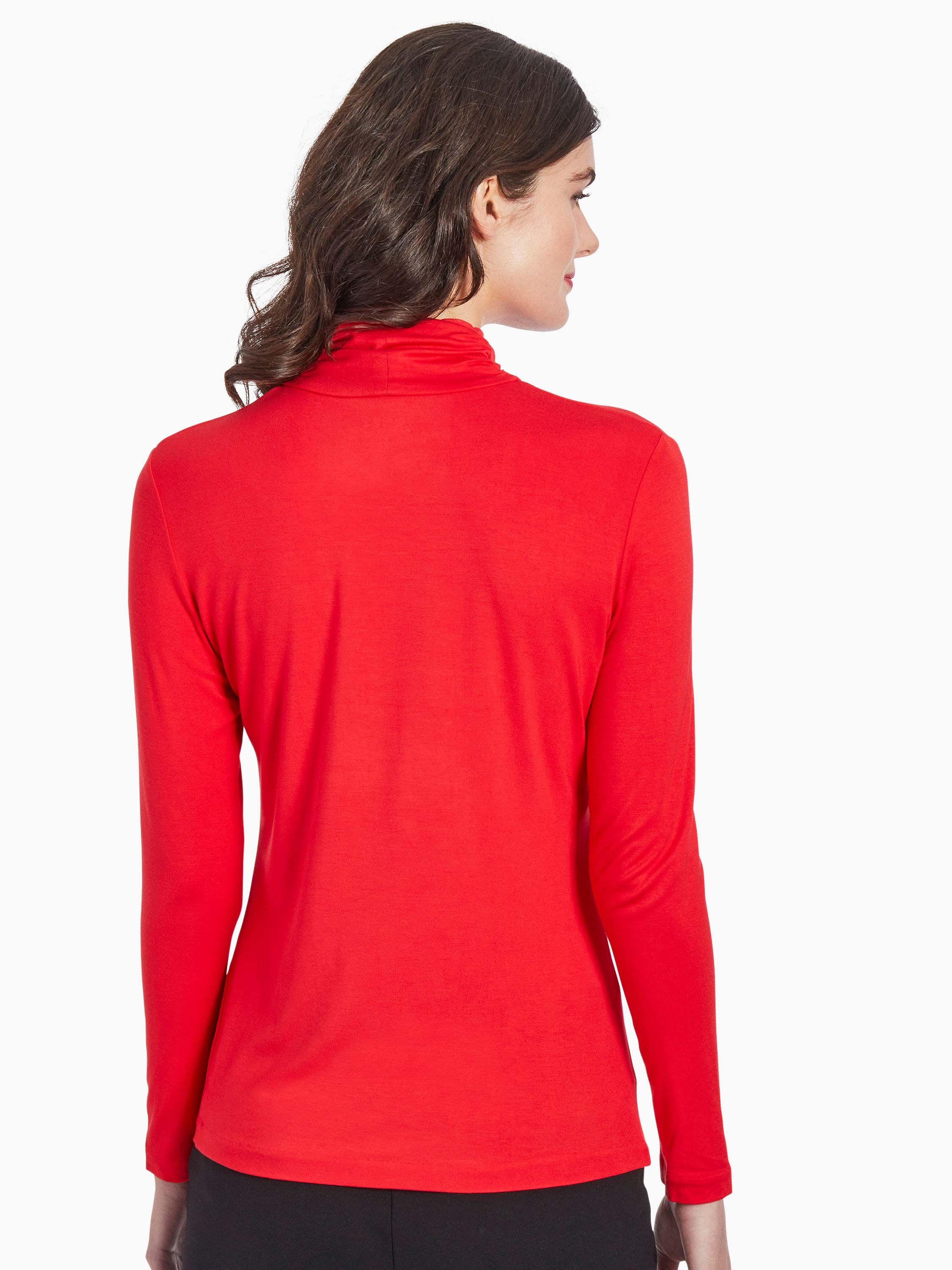 Shirred Detail Turtleneck sold by Jones New York product image thumbnail 3