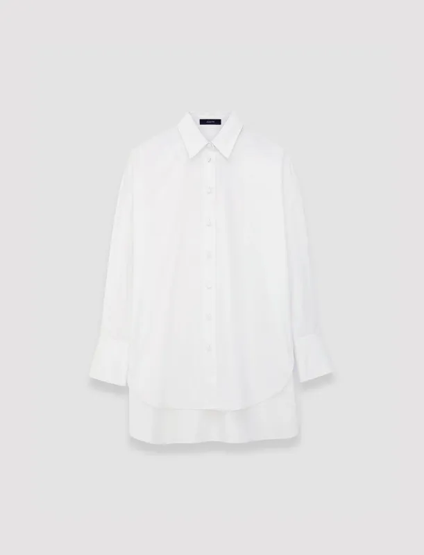 Poplin Berton Blouse sold by Joseph